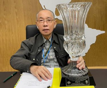 巨大集團創辦人劉金標  榮獲2022年聯合國自行車日特別終身成就獎